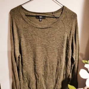 🔮 L Moss Green Mossimo Crew Pullover